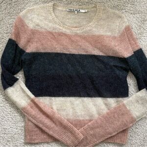 Pam & Gela Block Striped Sweater